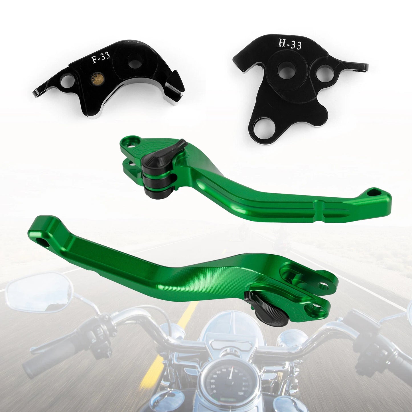CNC Short Brake Clutch Lever for Honda CB1000R, CBR1000RR (2004-2016)