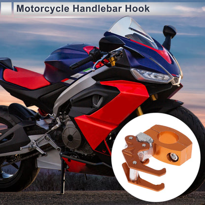 Square W/ Fingerprint Hook / 1 Pcs Orange 72mm / Motorcycle