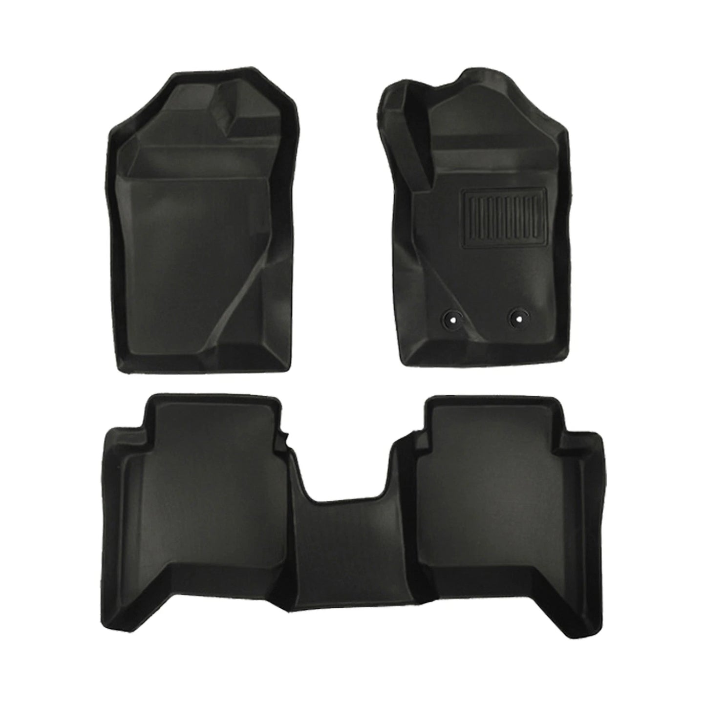 Anti-Scratch TPE Floor Mats for Ford Ranger 2022-On Dual Cab