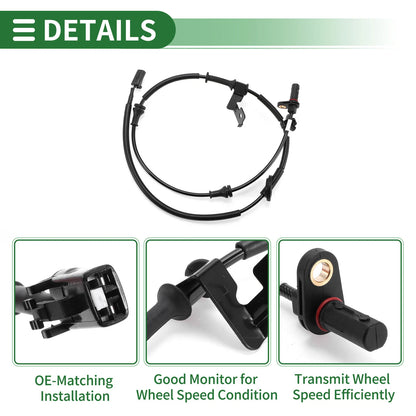 ABS Wheel Speed Sensor for Hyundai Elantra (2010-2013)