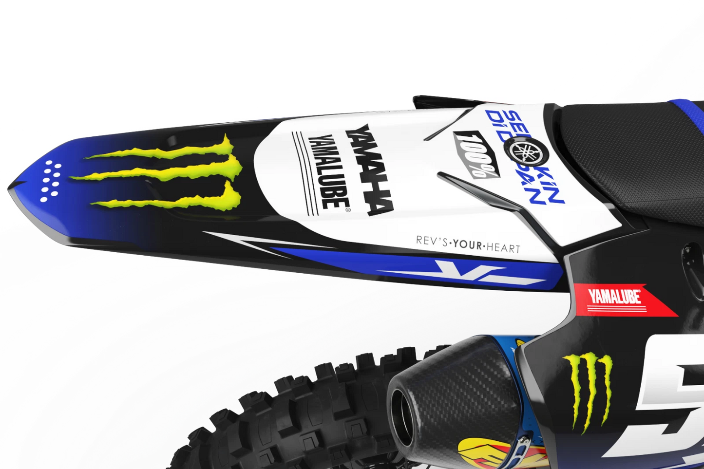 Fury Style Full Decal Kit for Yamaha YZF 450 (2006-2009)