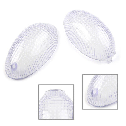 Clear Front Turn Signal Light Lens for Ducati Monster 797 821 1100 1200 (2006-2010)