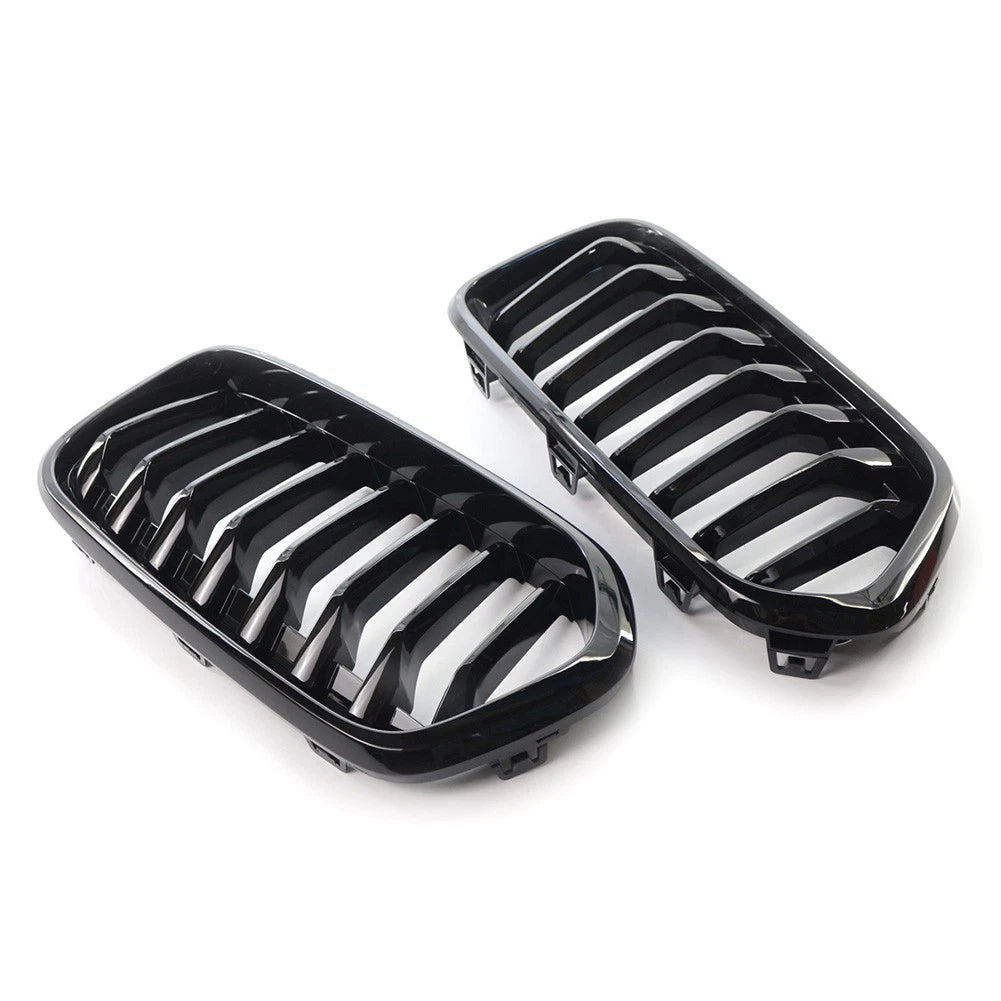 Black Front Bumper Grille for BMW X2 Series F39 (2018-2021)