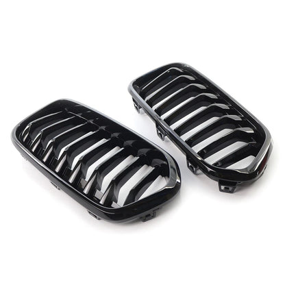 Black Front Bumper Grille for BMW X2 Series F39 (2018-2021)