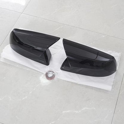 OX Horn Side View Mirror Cap Cover Gloss Black for Tundra, Sequoia (2007-2021)