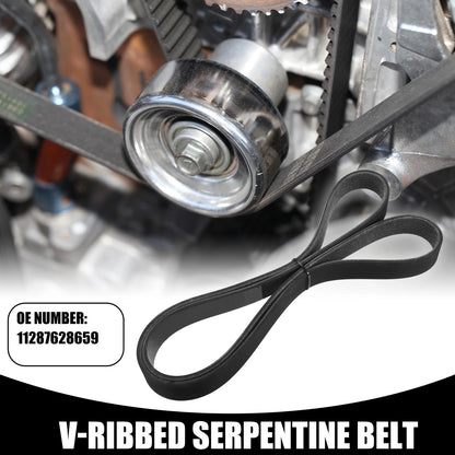 V-Ribbed Serpentine Belt for BMW 535i GT (2010-2017)