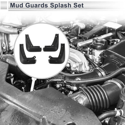 Mud Flaps Splash Guards 1 Set for Mazda Axela (2020-2023)