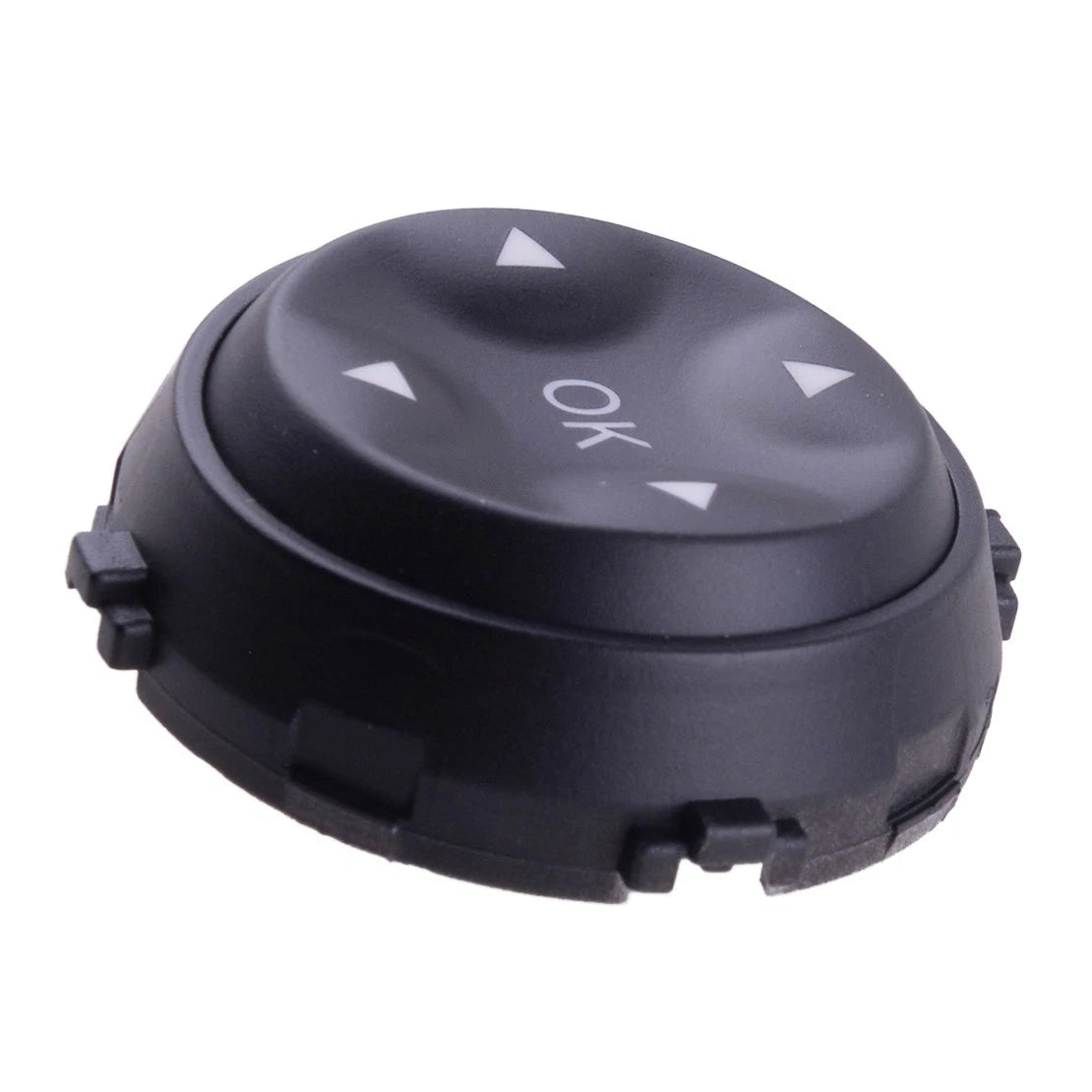4x Black Steering Wheel Switch Knobs for Mercedes-Benz W221 S Series (2006-2009)
