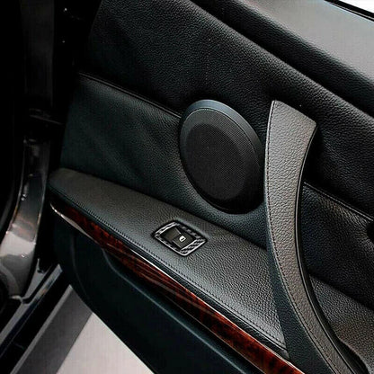 Carbon Fiber Window Lift Switch Button Panel Cover for BMW M3 E90 E92 E93