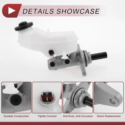 Brake Master Cylinder w/ Reservoir for Toyota Corolla (2008-2014)