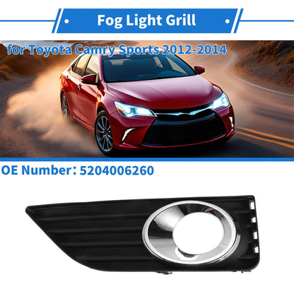 Front Left Fog Light Grill for Toyota Camry Sports (2012–2014)