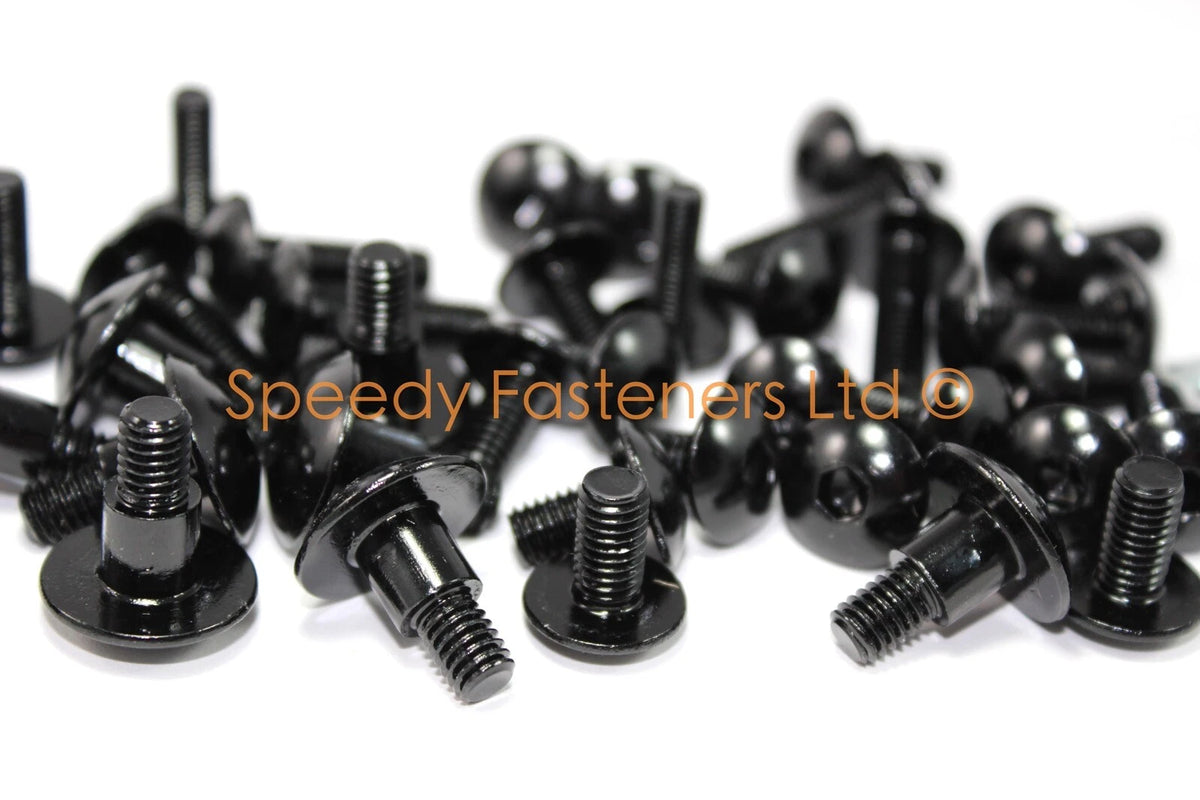 Black Aluminium Fairing & Screen Bolt for Suzuki GSX-R1000 (2001–2002)