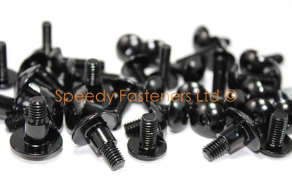 Black Aluminium Fairing & Screen Bolt for Suzuki GSX-R1000 (2001–2002)
