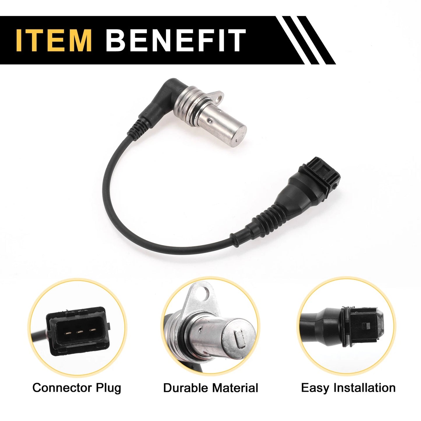 Crankshaft Position Sensor for BMW Z3 M Coupe E36 3.2 (2001-2003)
