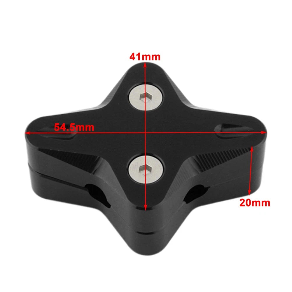 Black Foot Side Kickstand Auxiliary Plate for YAMAHA NMAX 155 125 (2018-2025)