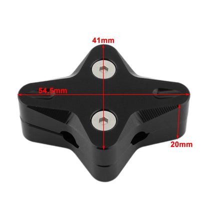 Black Foot Side Kickstand Auxiliary Plate for YAMAHA NMAX 155 125 (2018-2025)