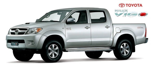 Door Panels Trim Cup Gray for Toyota Hilux Vigo MK6 Ute(2005-2011)