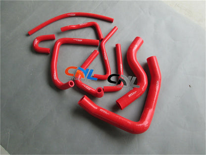 RED Silicone Radiator Heater Hose for Pajero NH NJ V6 3.0 1991-1996