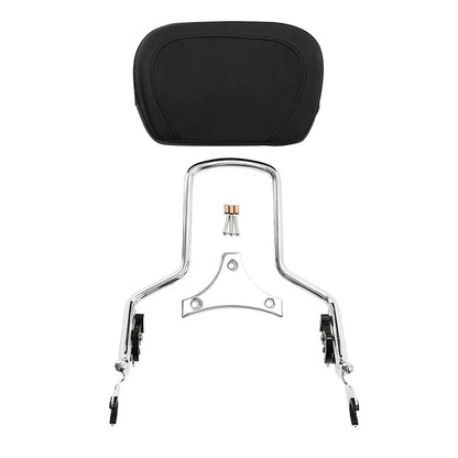 Passenger Upright Sissy Bar Backrest Pad for Harley Touring (2009-2025)