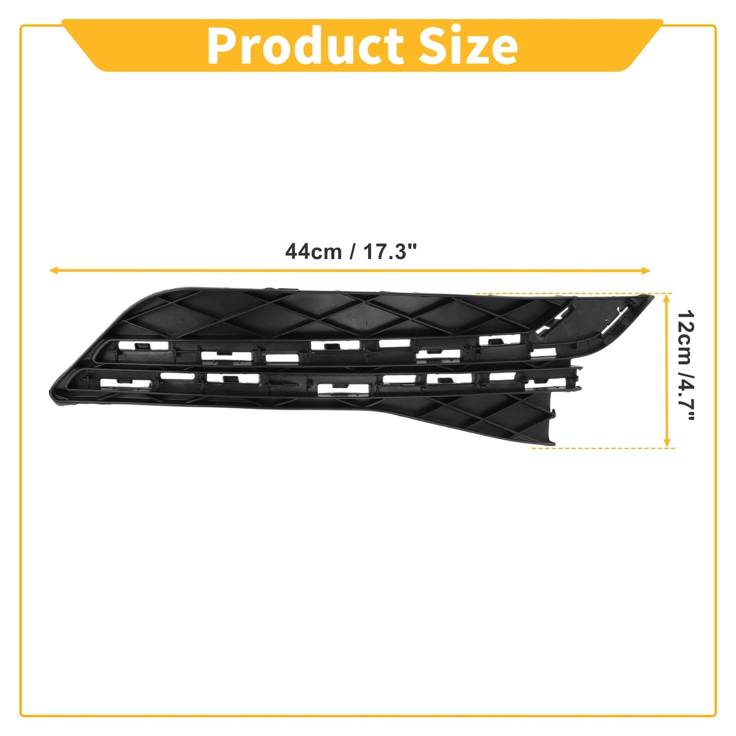 Right Side Fog Light Grill for Honda Odyssey (2014-2017)