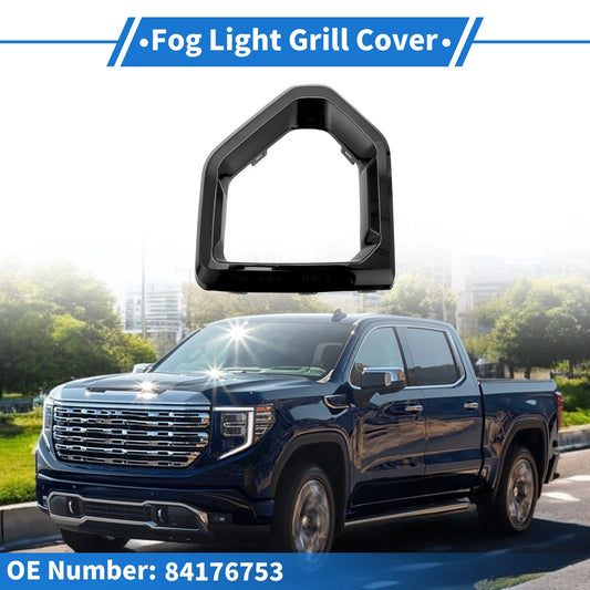 1 Pcs Front Right Fog Light Grill for GMC Sierra 1500 (2019-2021)