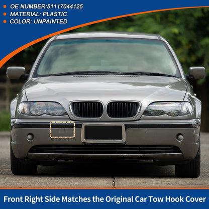 Tow Hook Cover for BMW 3 Series E46 (2001-2005)