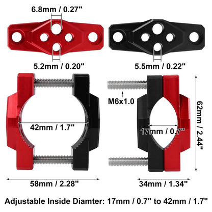 17 to 42mm / Motorcycle Bike Light Holder for Make Model