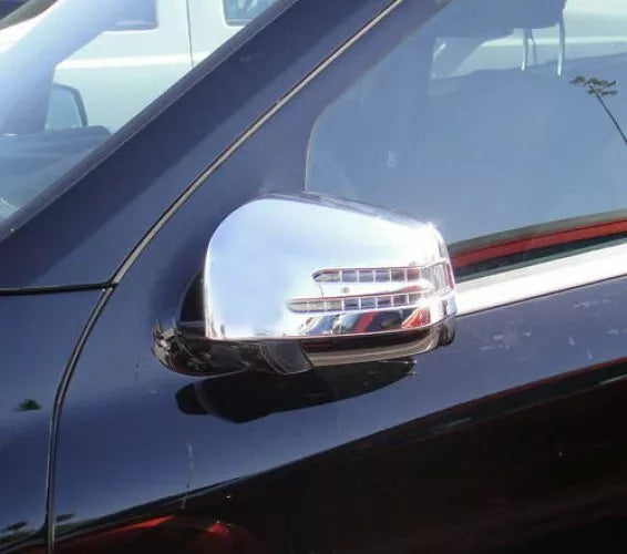 Chrome Side Door Mirror Covers for Mercedes Benz GL-Class (2011-2013)