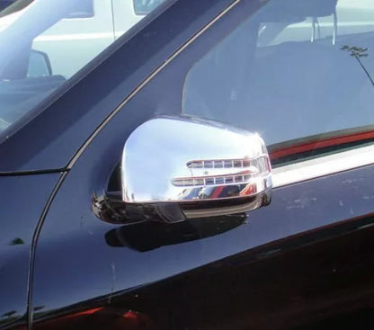 Chrome Side Door Mirror Covers for Mercedes Benz GL-Class (2011-2013)
