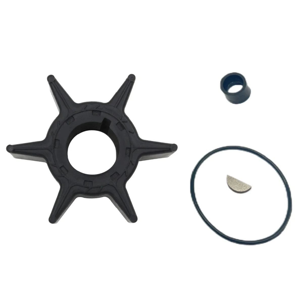Water Pump Impeller Kit for Yamaha 2-Stroke 30hp & 4-Stroke 25hp Outboard