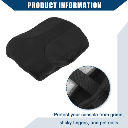 Nissan Rogue Center Console Armrest Cover 15-20 Neoprene Black