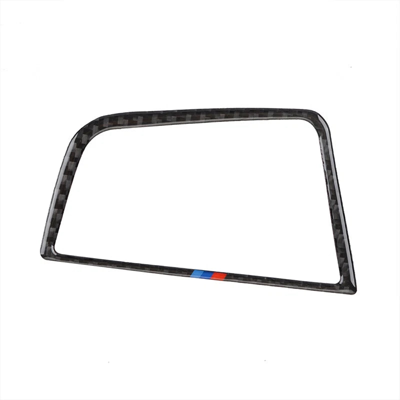 Carbon Fiber Dashboard Air Vent Outlet Frame Trim for BMW F10 5 Series (2011-2017)