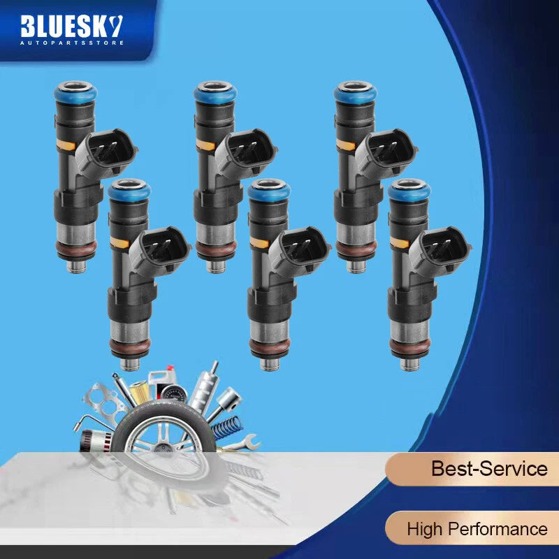 6PCS Fuel Injector for Nissan 350Z Z33, Murano Z50, Infiniti G (2003-2009)