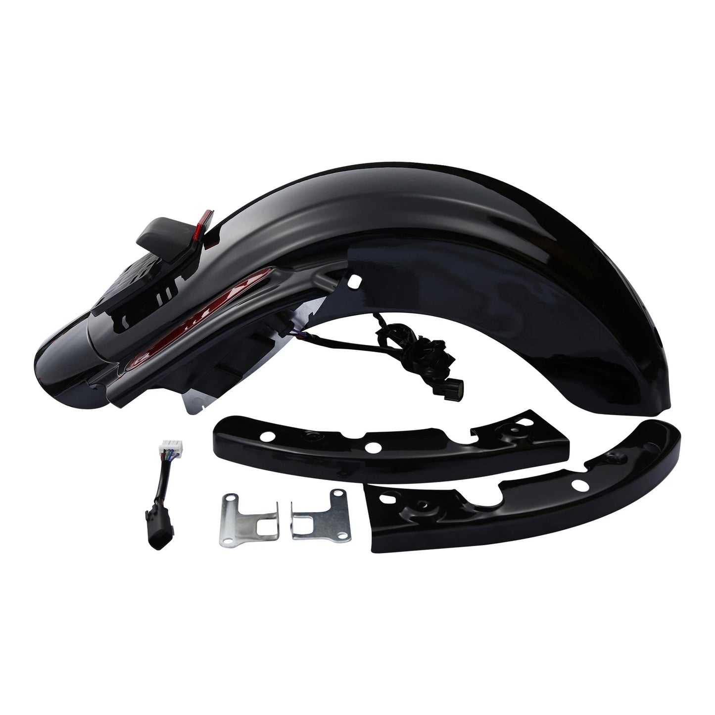 Rear Fender LED Light System for Harley CVO Street Road King Glide (2009-2013)