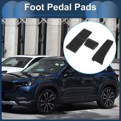 3 Pcs Automatic Foot Accelerator Pedal Covers for Mazda CX-50/CX-60 (23-25)
