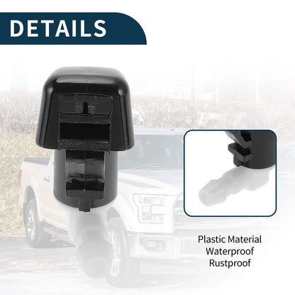 Front Windshield Washer Nozzles for Ford F-450 Super Duty (2011-2016)