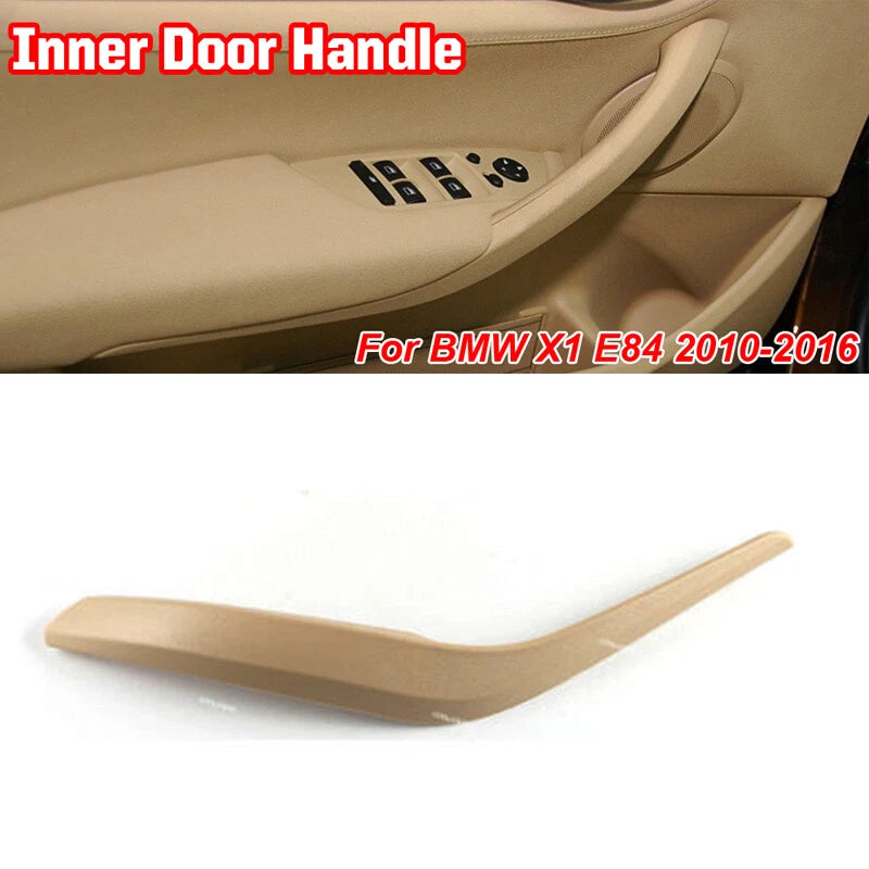 Beige Inner Door Handle Pull Trim for 2009-2015 BMW X1 E84