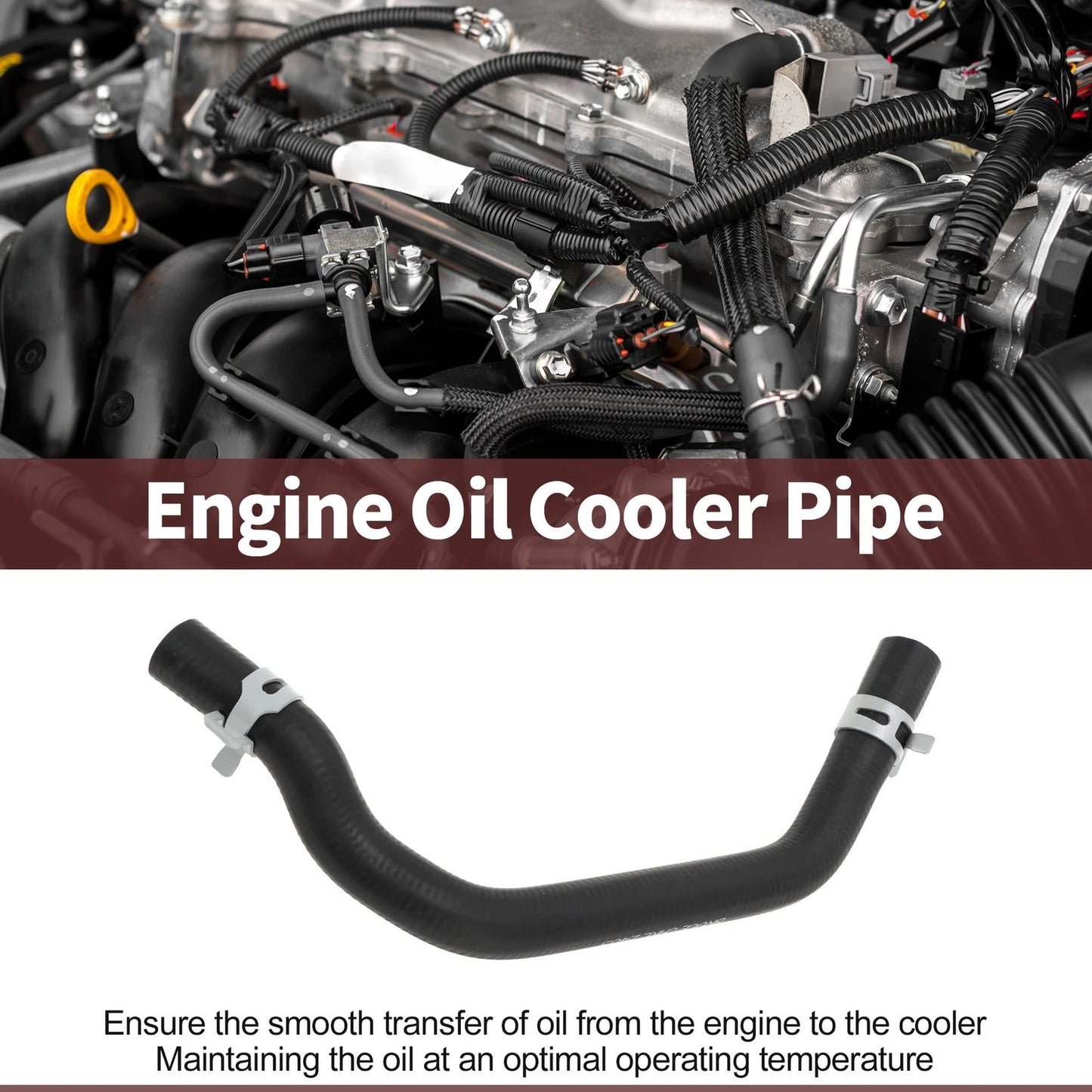 Engine Oil Cooler Tube for Jeep Cherokee (2014-2020)