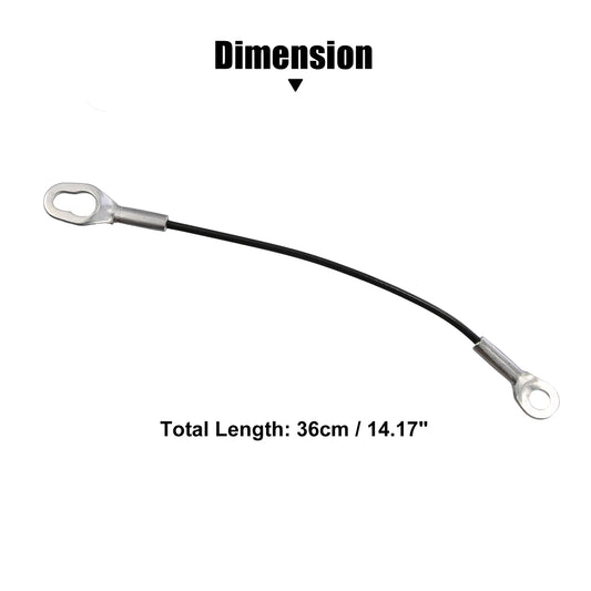 Rear Tailgate Cables for Toyota Hilux (2 x Straps)
