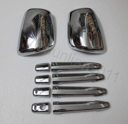 Side Mirror Door Handle Cover Trim for Mitsubishi Lancer EX (2008-2015)