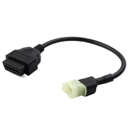 4 Pin to 16 Pin OBD2 Cable Connectors for Honda Motorcycles