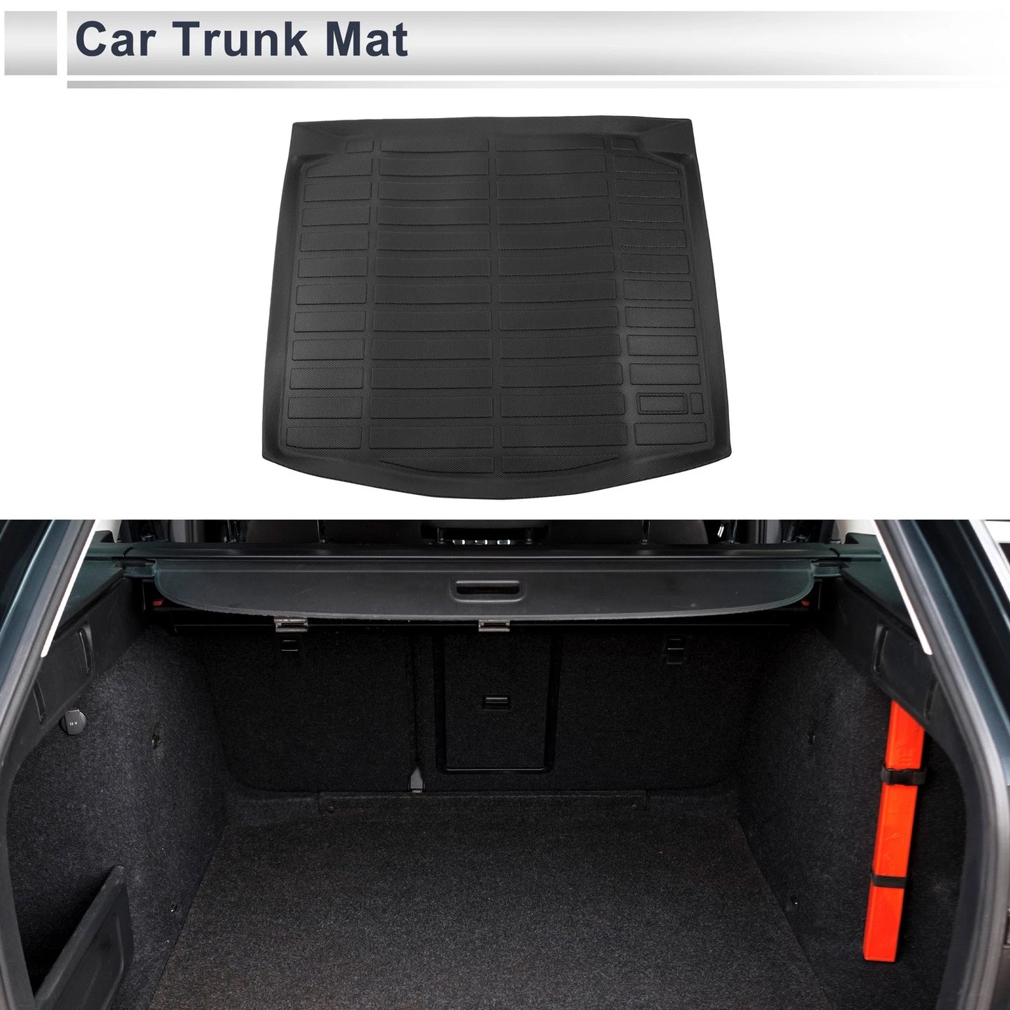 Cargo Liner Rear Trunk Mat for Toyota Corolla Cross FWD (2022–2024)