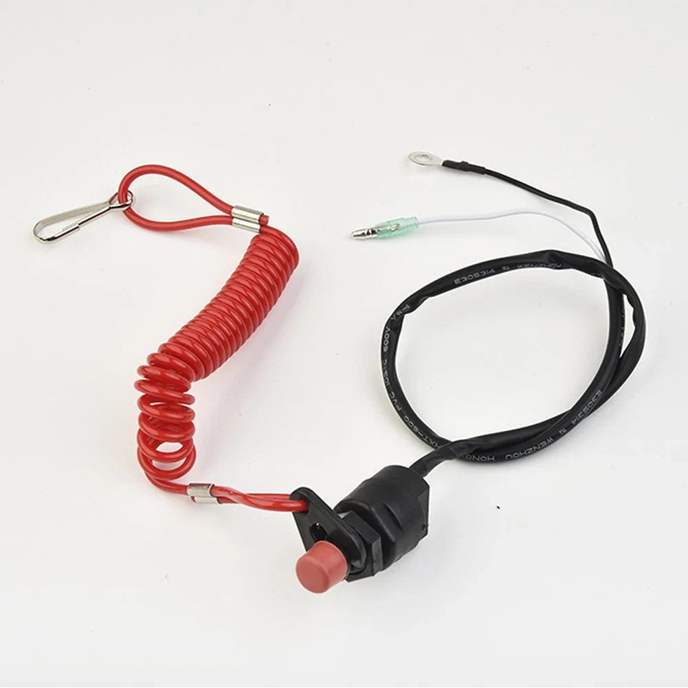 Safety Outboard Kill Switch Replacement Set for OMC/Mercury/BRP Boats