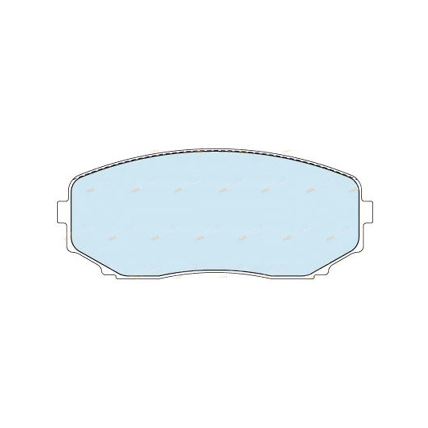 Brake Pads Set for Mitsubishi Pajero Sport (2015 - 2017)