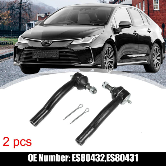 2 x Front Outer Tie Rod End Links for Toyota Corolla (2003–2008)