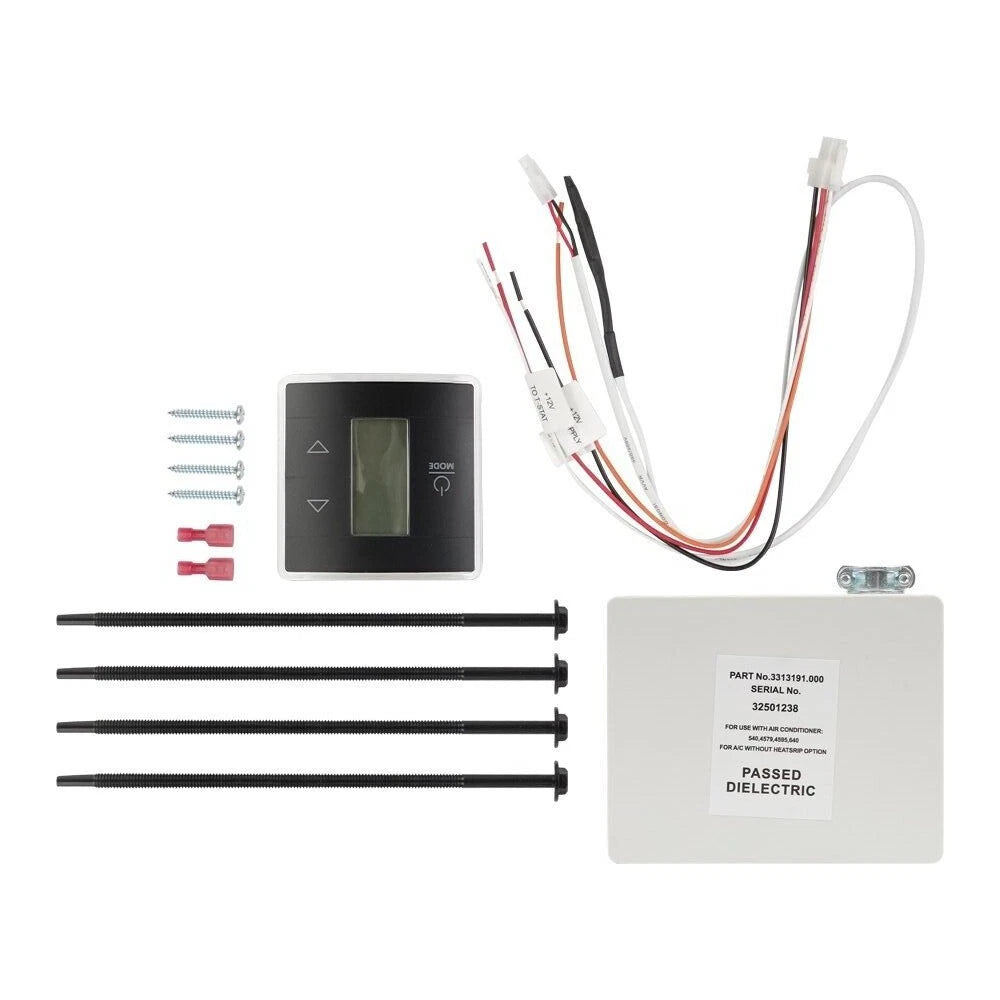 LCD Thermostat w/Control Kit for RV Camper Trailer (No Year Specified)