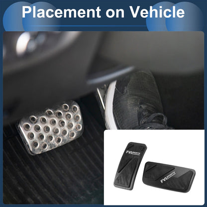 Automatic Foot Accelerator Pedal Covers  for Ford Ranger (2024) Black