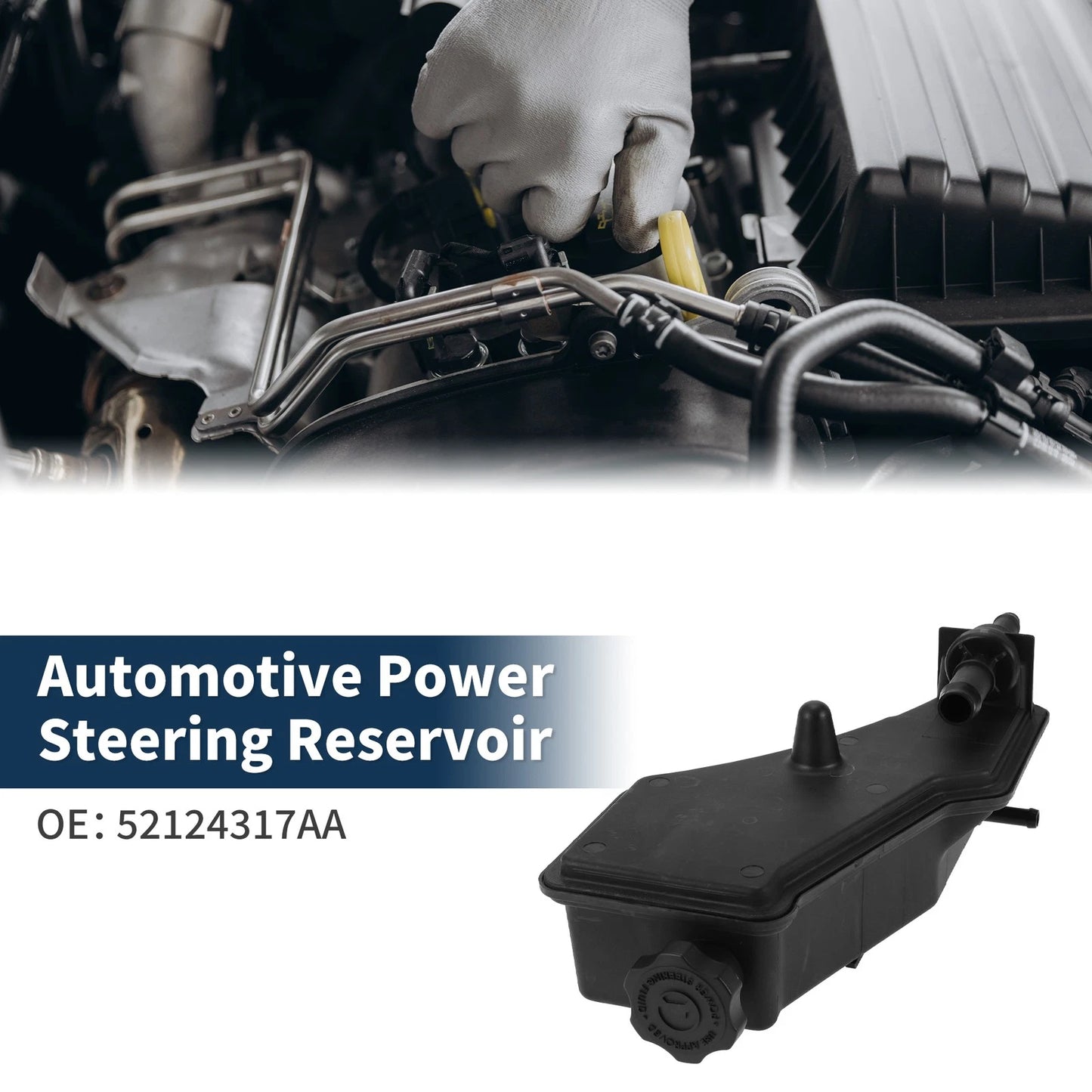 Power Steering Reservoir for Jeep Commander 5.7L V8 (2007-2009)