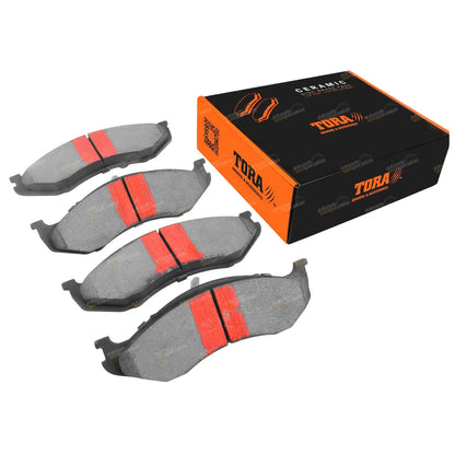 Front Disc Brake Pads Set for Jeep Cherokee XJ (1994-2001) 4x4 6cyl 4.0L