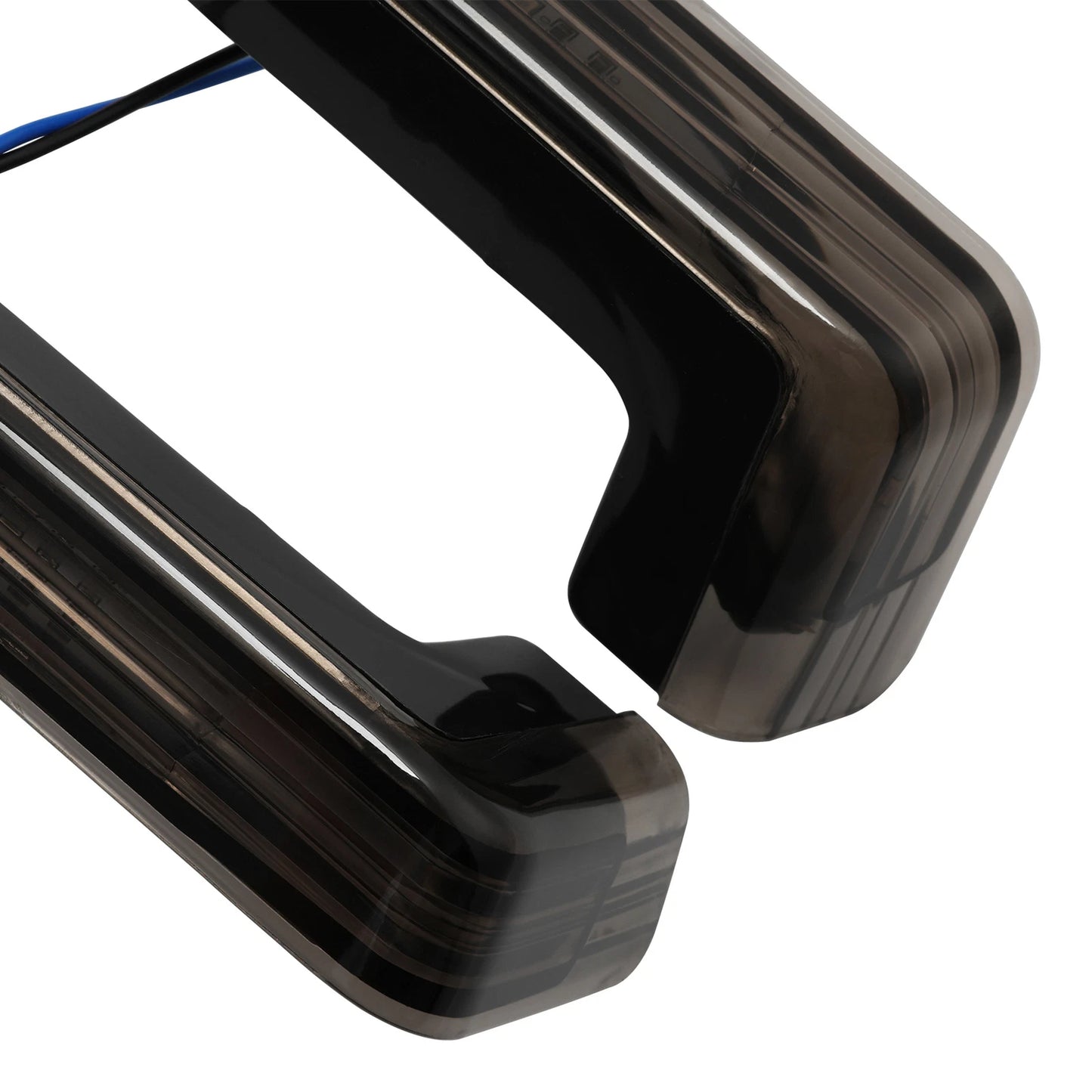 Smoked LED Side Marker Lights for Harley Touring Trunk (2014-2024)